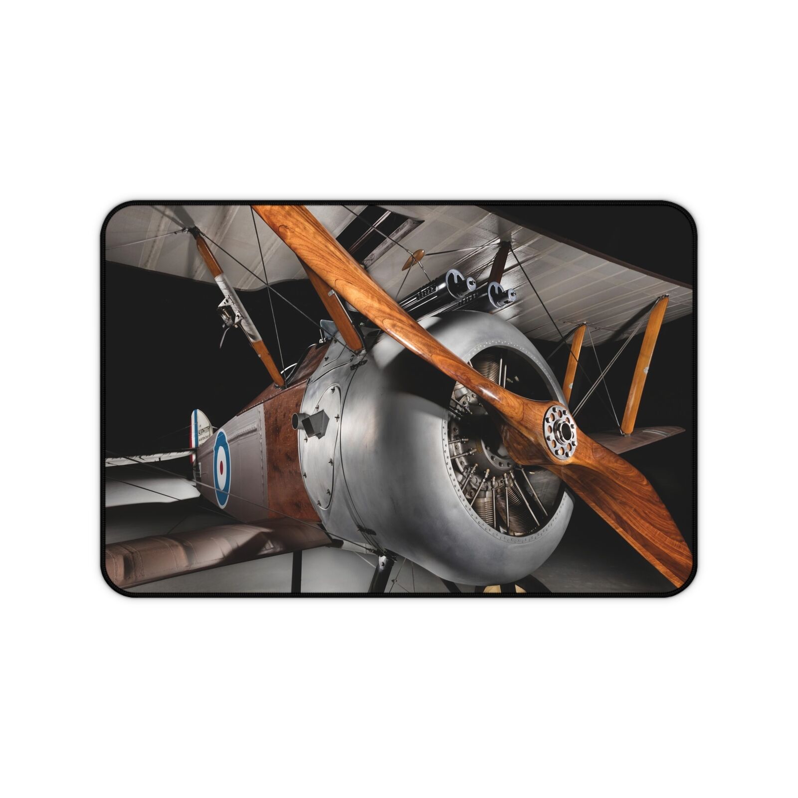 Sopwith Camel British WWI Aviation Airplane - 3 Sizes - Desk Mat Mouse Pad
