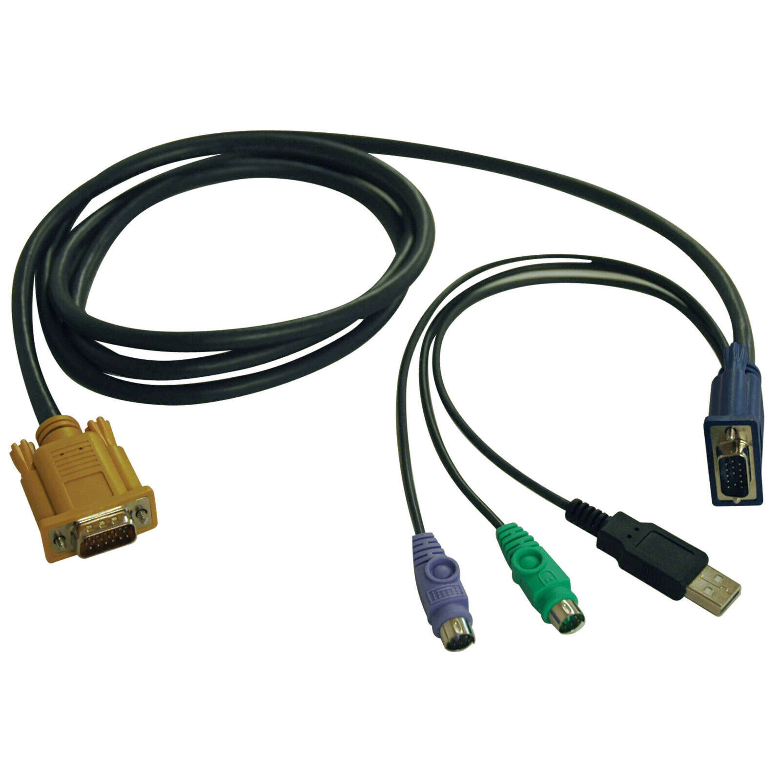 Tripp Lite P778-006 KVM Switch USB/PS2 Combo Cable 6\'