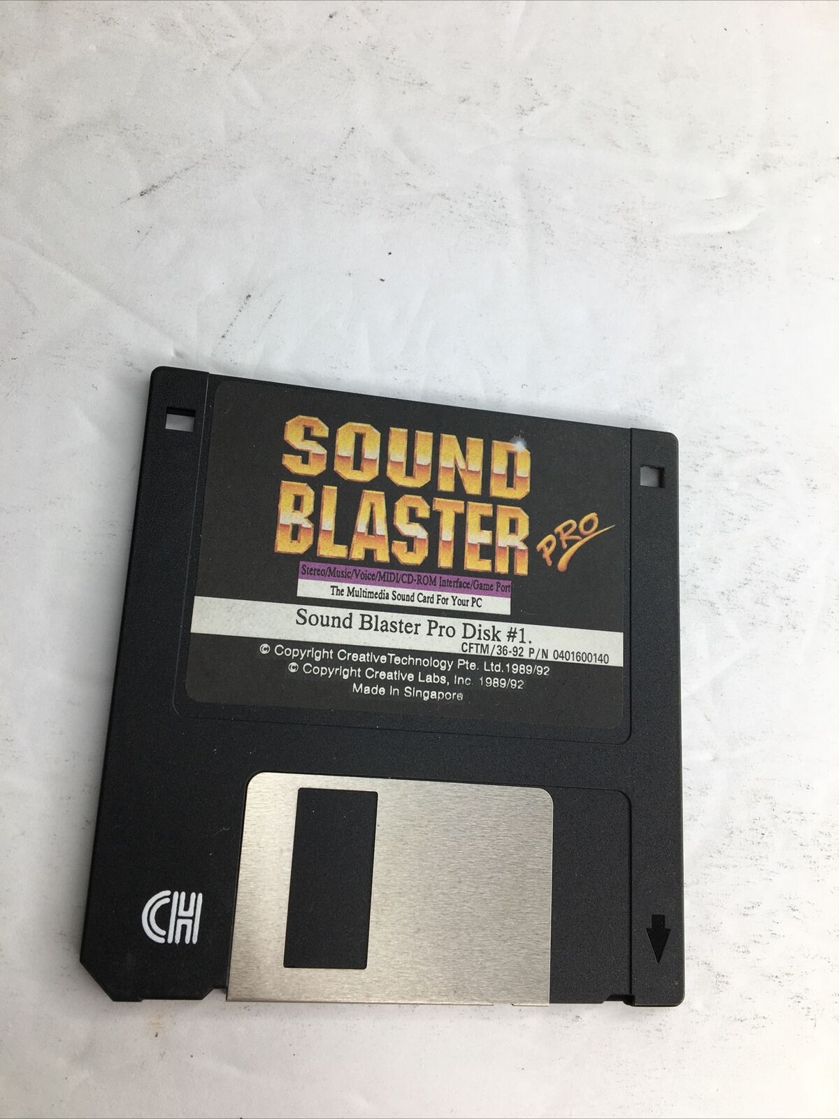 Sound Blaster Pro Disk 1- 3.5\