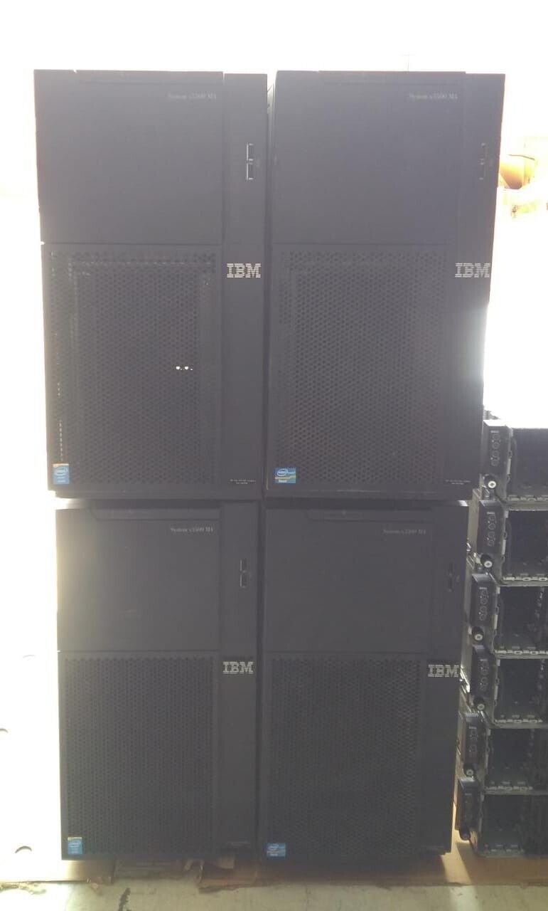 IBM System X3500 M4 Tower Server E5-2670, 256GB, 4x2TB STORAGE.