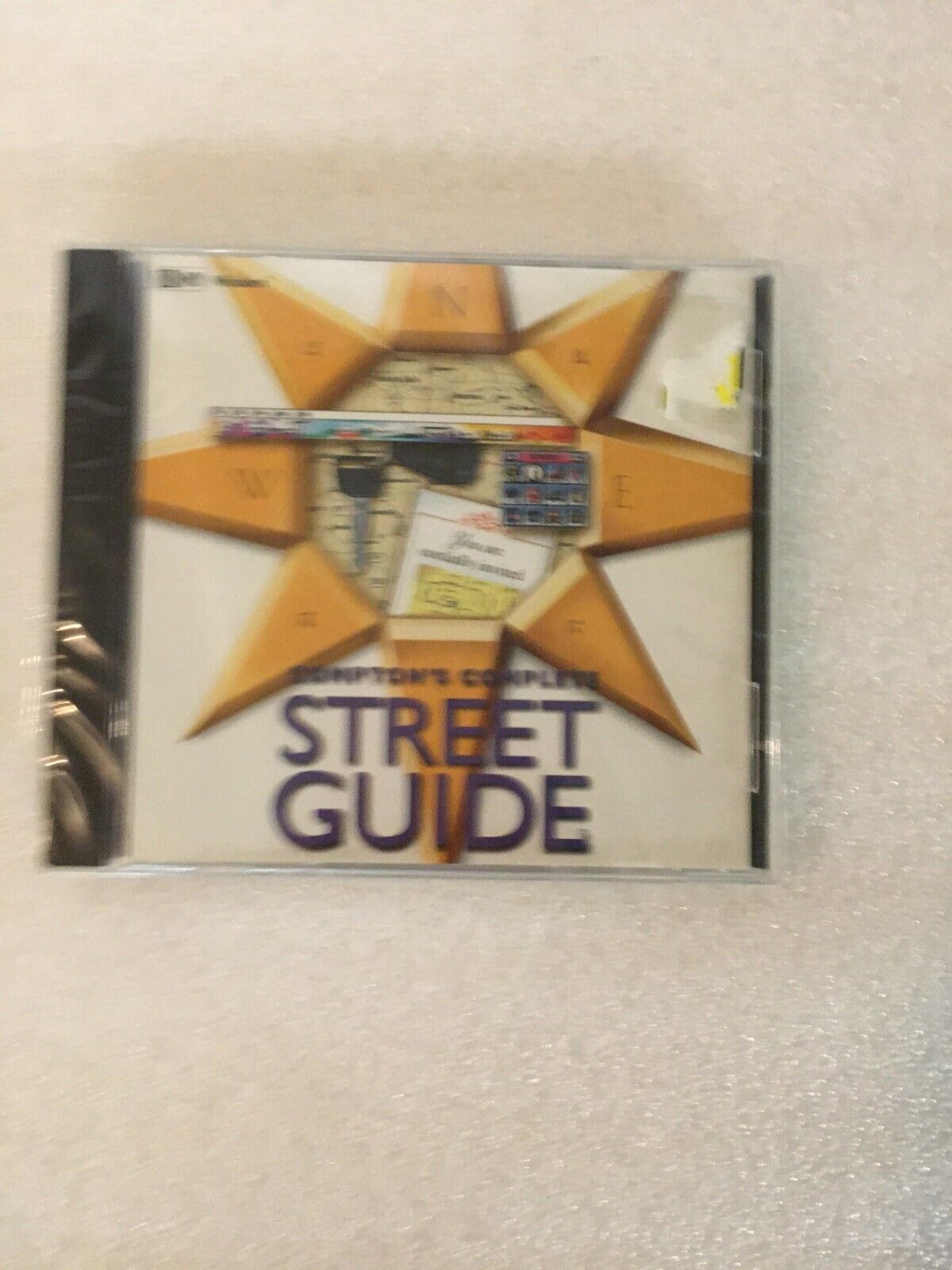 COMPTON\'S COMPLETE STREET GUIDE FOR WINDOWS CD 1995 SEALED
