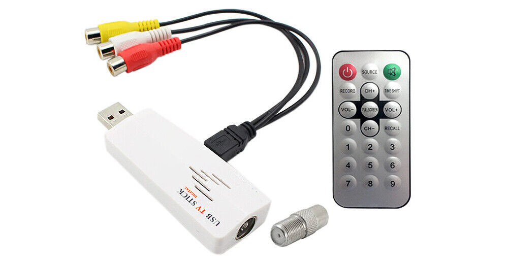 Coax Cable TV To USB Adapter + MPEG Digital Video Recorder
