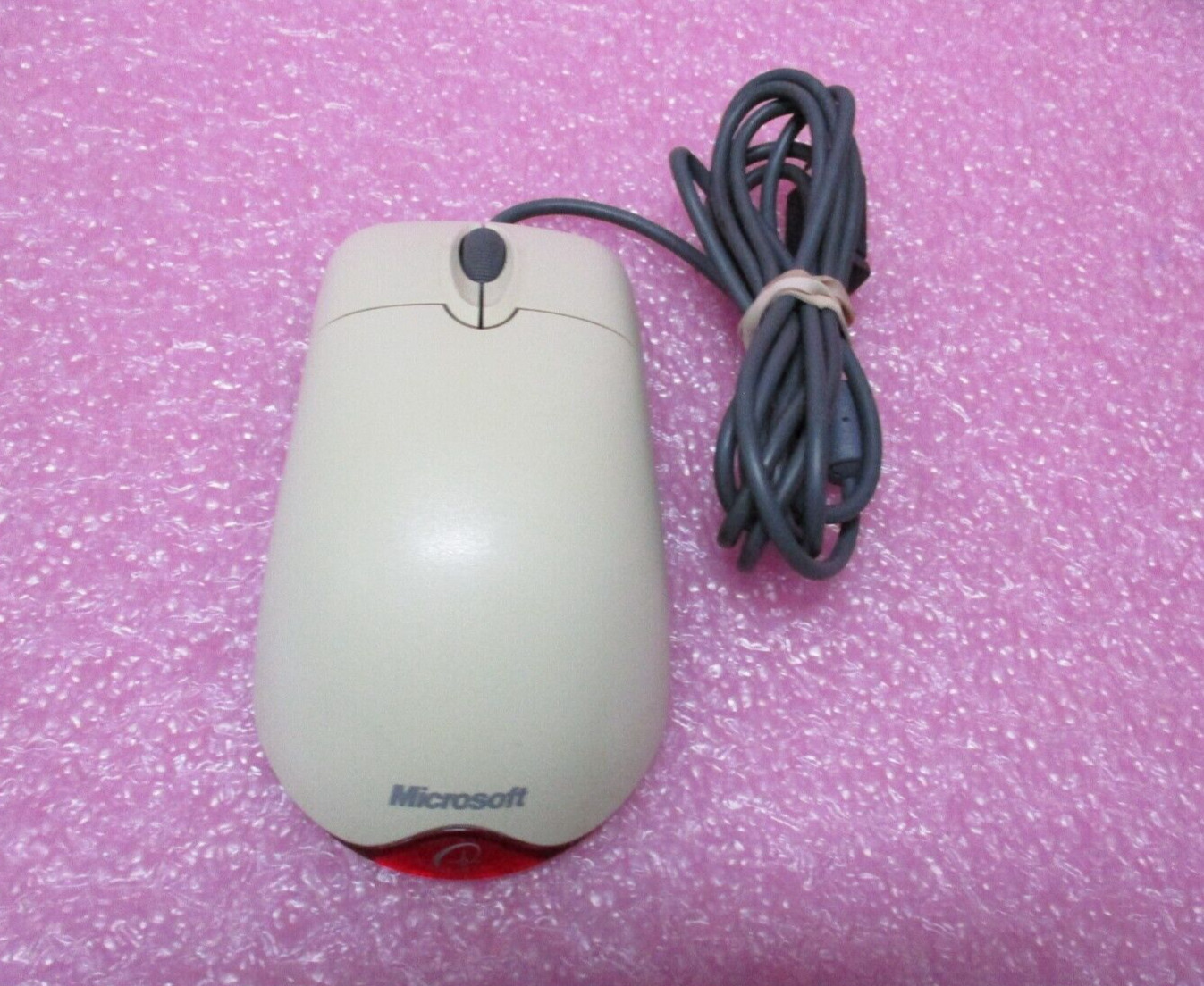Vintage Microsoft X08-70400 Wheel Mouse Optical 1.1A USB-PS/2 Compatible