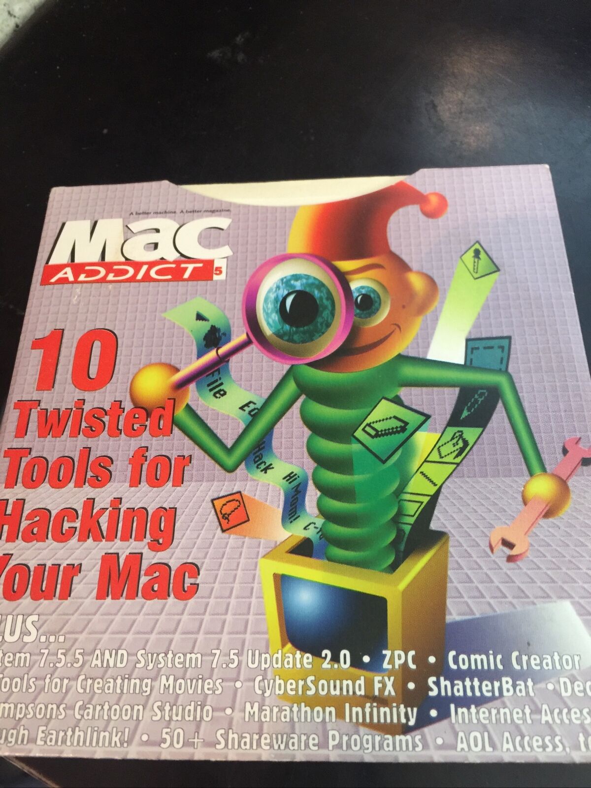 vintage Mac Addict Magazine - the Disc January 1997