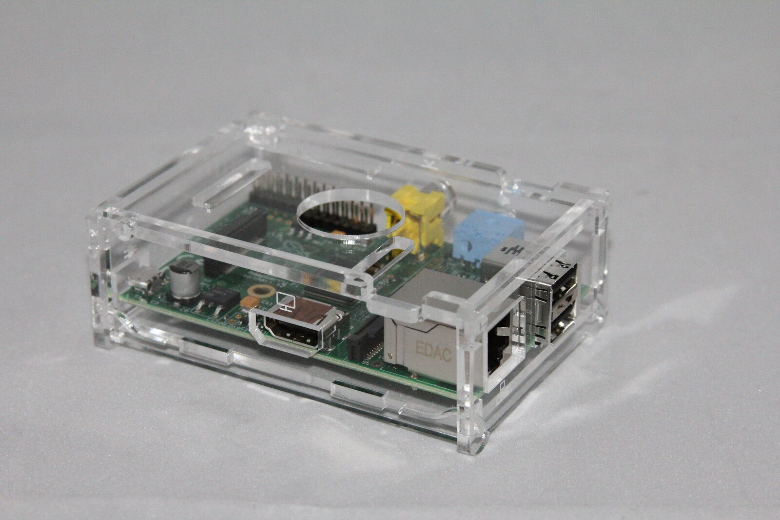 Raspberry Pi 2.0 Model B 512MB Version Linux System Board w/ Transparent Case