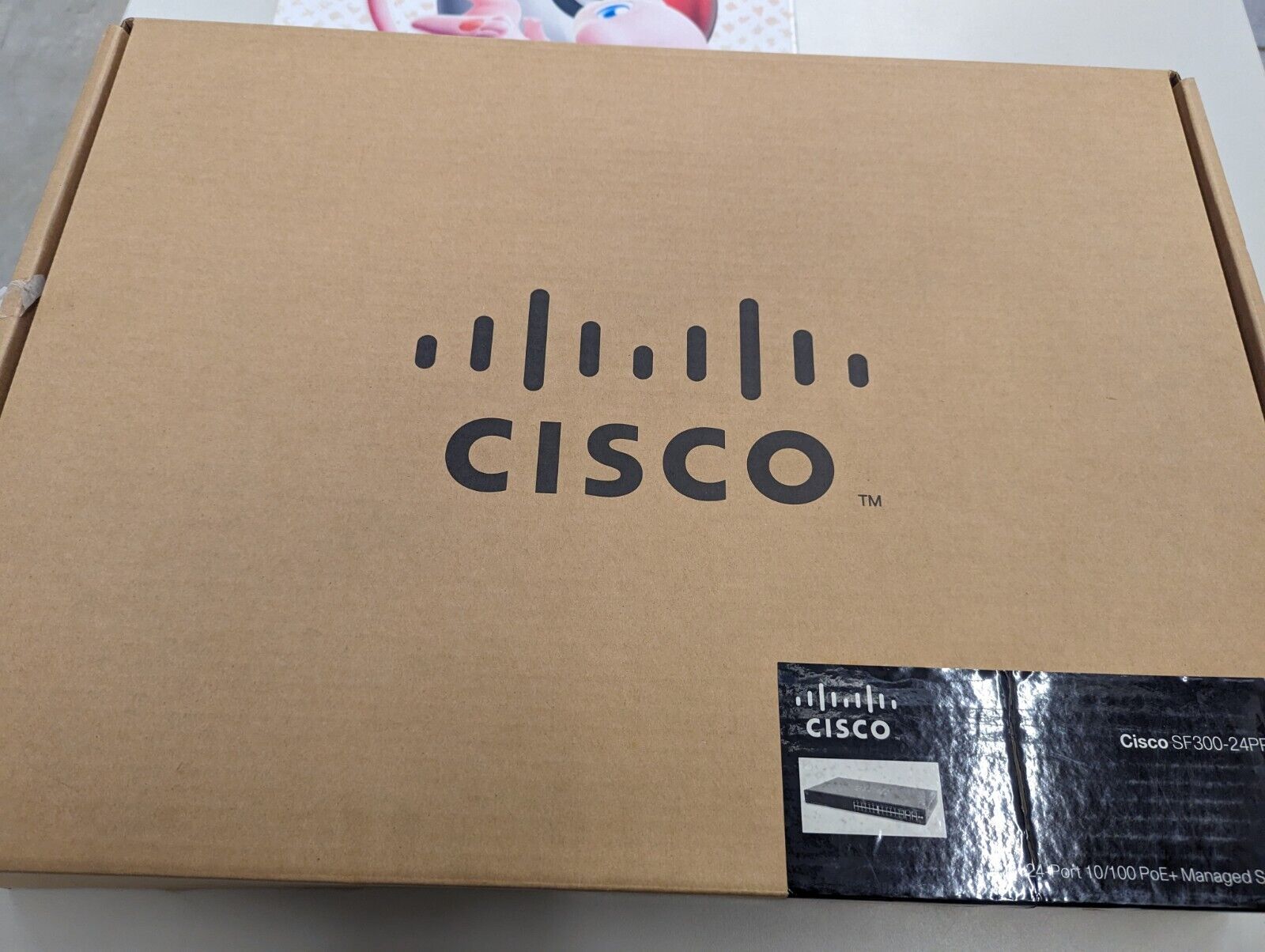 Cisco SF300-24PP 24 Port PoE+ Managed Switch Factory Sealed, Same Day Shipping