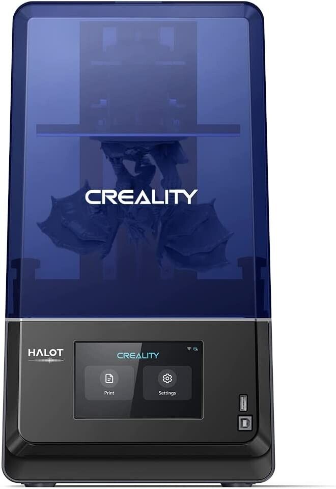 Creality 3D Halot One Plus Resin 3D Printer LCD 7.9inch 4K Monochrome LCD