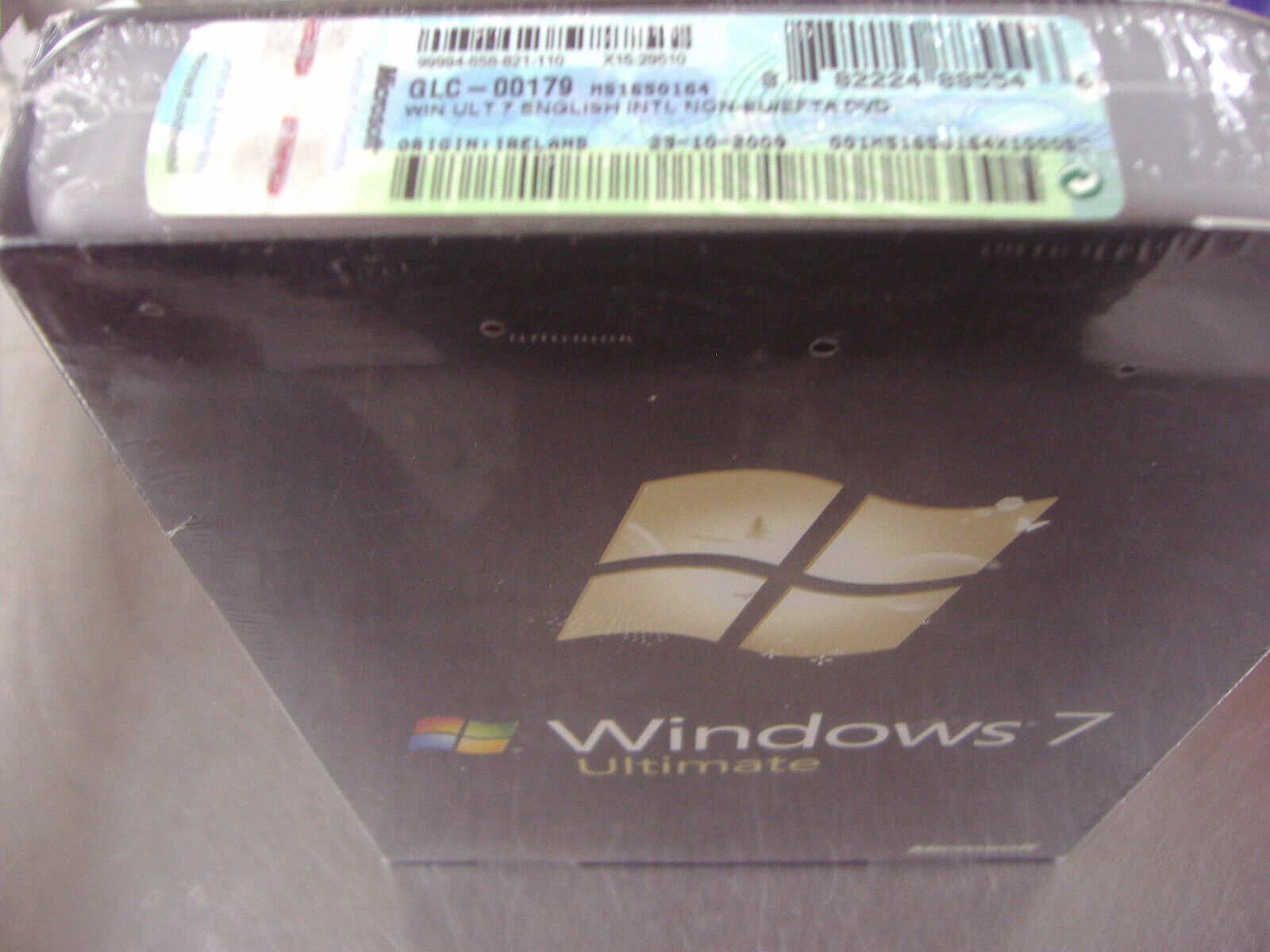 Microsoft Windows 7 Ultimate Full 32 & 64 Bit DVDs MS WIN =SEALED RETAIL BOX=