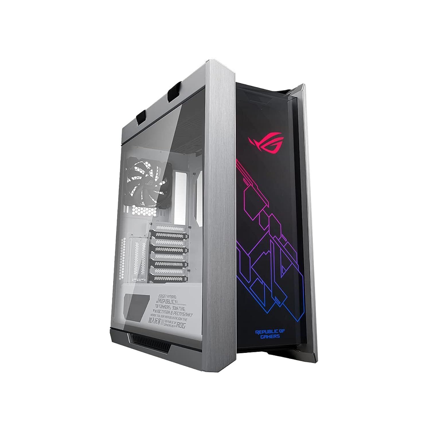 ASUS ROG Strix Helios GX601 White Edition RGB Mid-Tower Computer Case for ATX/