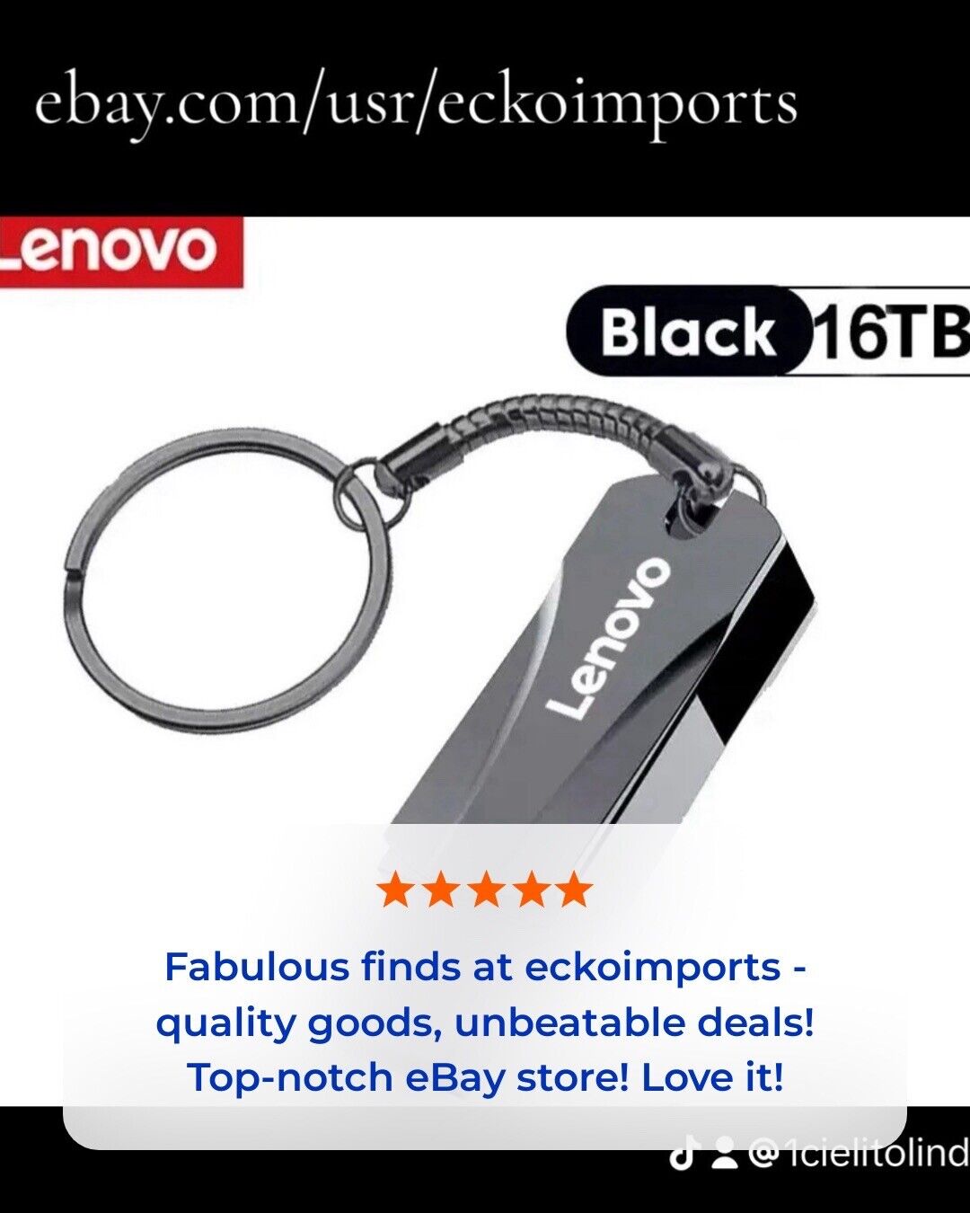 3 Lenovo USB 16TB USB 3.0 High Speed Pen Drive Transfer Metal Memory USA