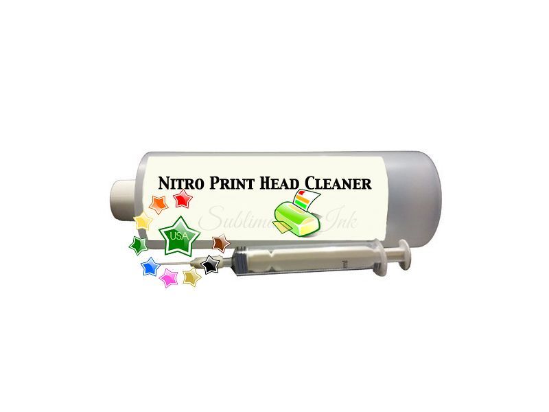 Nitro Print Head Cleaner. Clean and restore clogged print head nozzles.