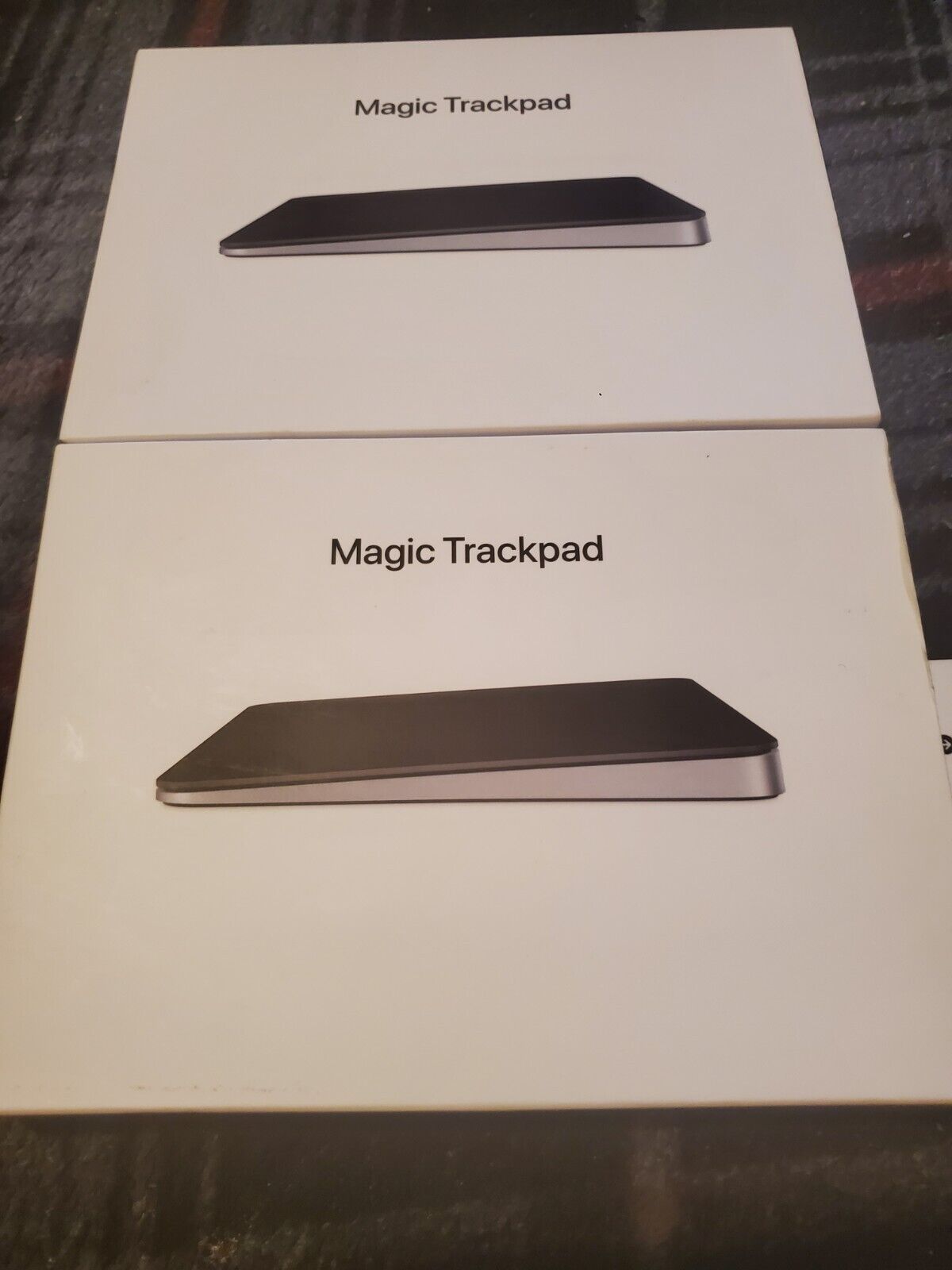 BRAND NEW GENUINE Apple Magic Trackpad - Black Multi-Touch Surface For One Only.