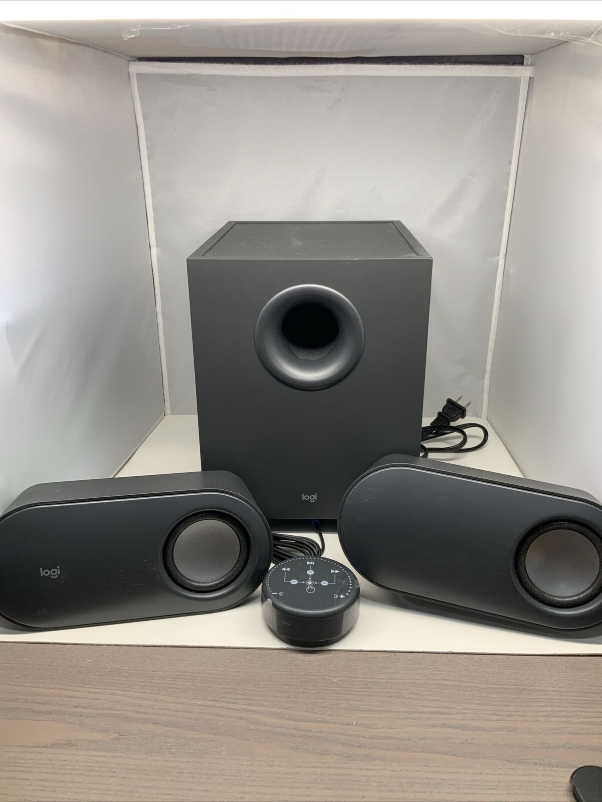 Logitech - Z407 Bluetooth Computer Speaker System with Wireless Control TESTED