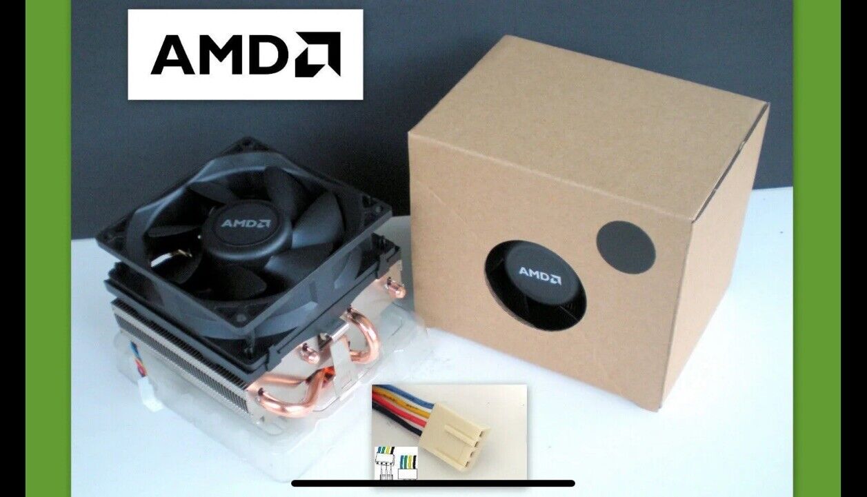 AMD 125W Cooler Heatsink for FX 8000 6000 4000 CPU's Near Silent 90mm Fan