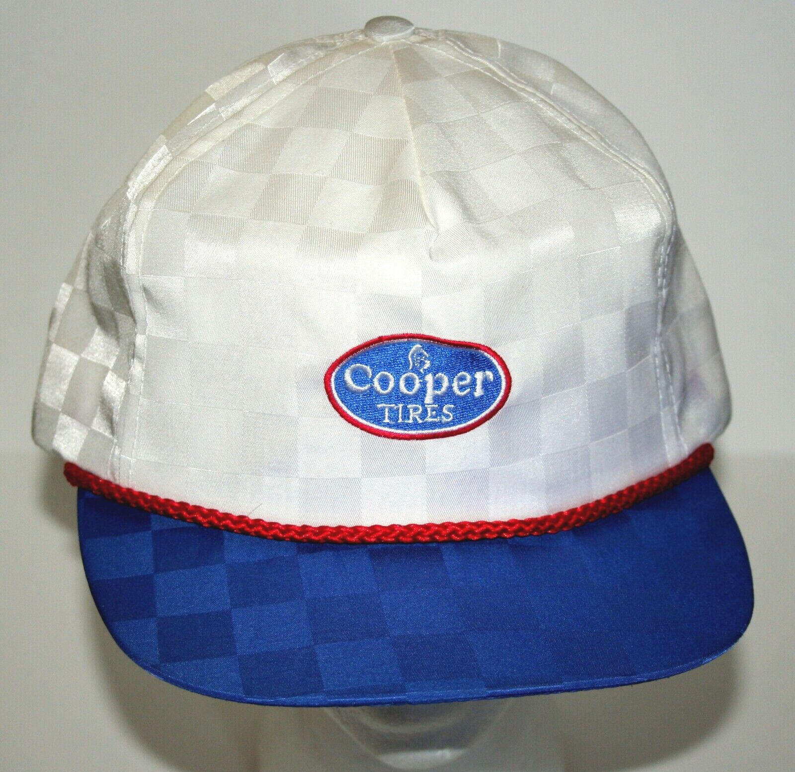 Vintage 1970-80s Cooper Tires Baseball Parachute Cap Hat New NOS OSFM Snap Back