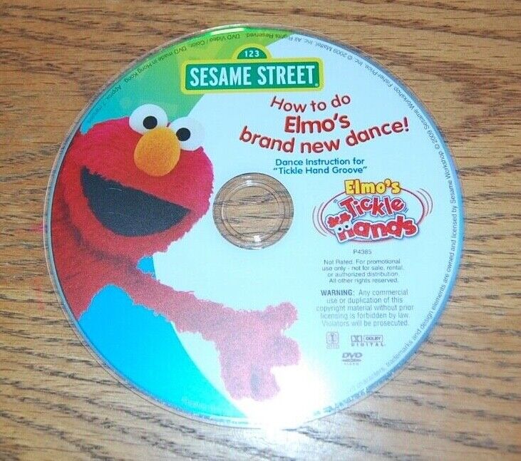 Sesame Street Elmo\'s Tickle Hands  DVD Fisher-Price \