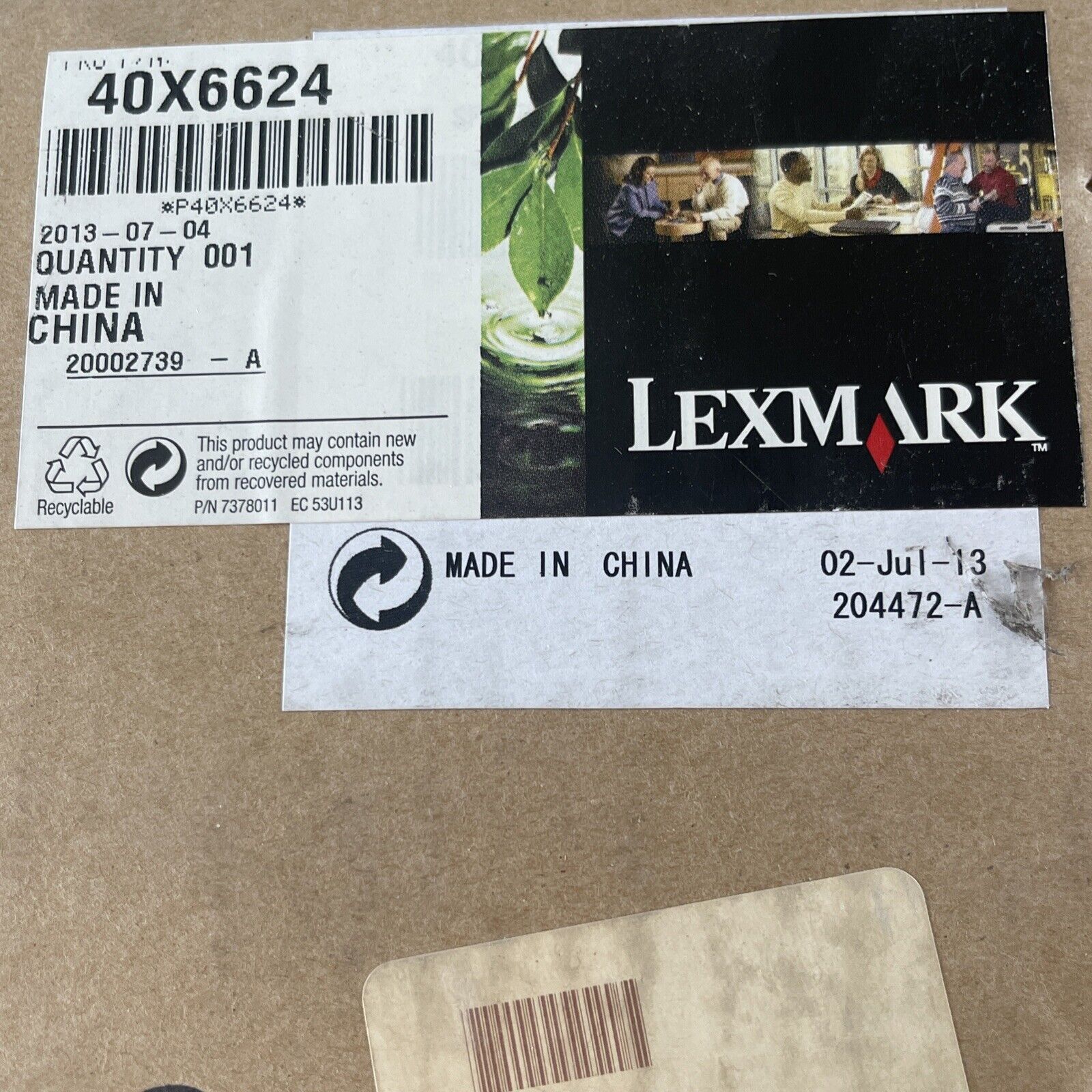 Brand New SEALED Genuine OEM Lexmark 40X6624 Transfer Belt Unit