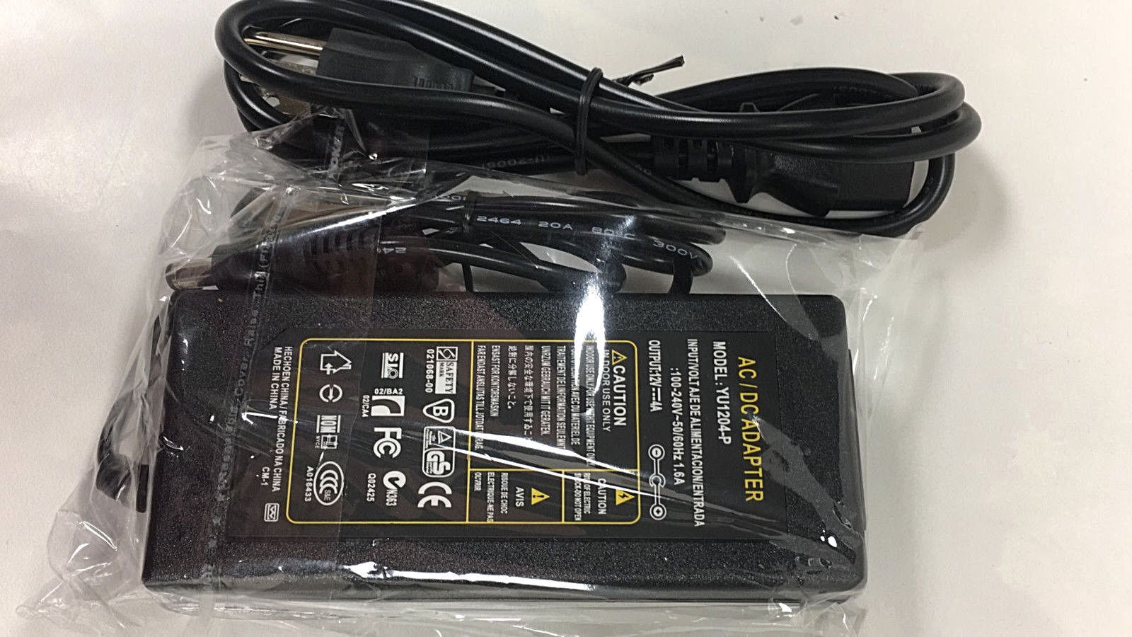 Brand NEW AC DC ADAPTER 5.5 x 2.5mm output 12V---4A Power Supply