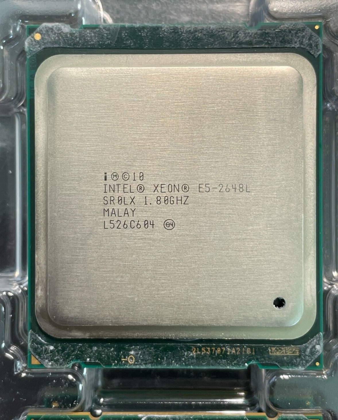 LOT of 8 Intel Xeon Processor E5-2648L 8 Core 20MB Cache 1.8GHz CPU SR0LX