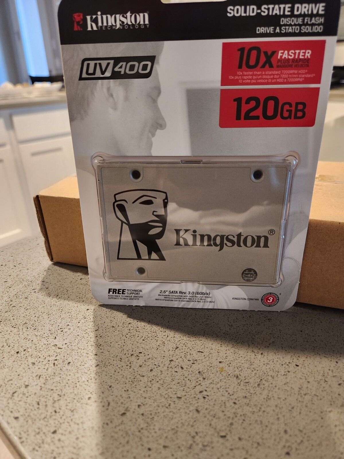 Kingston UV400 120GB,Internal,2.5 inch (SA400S37/120G) Solid State Drive