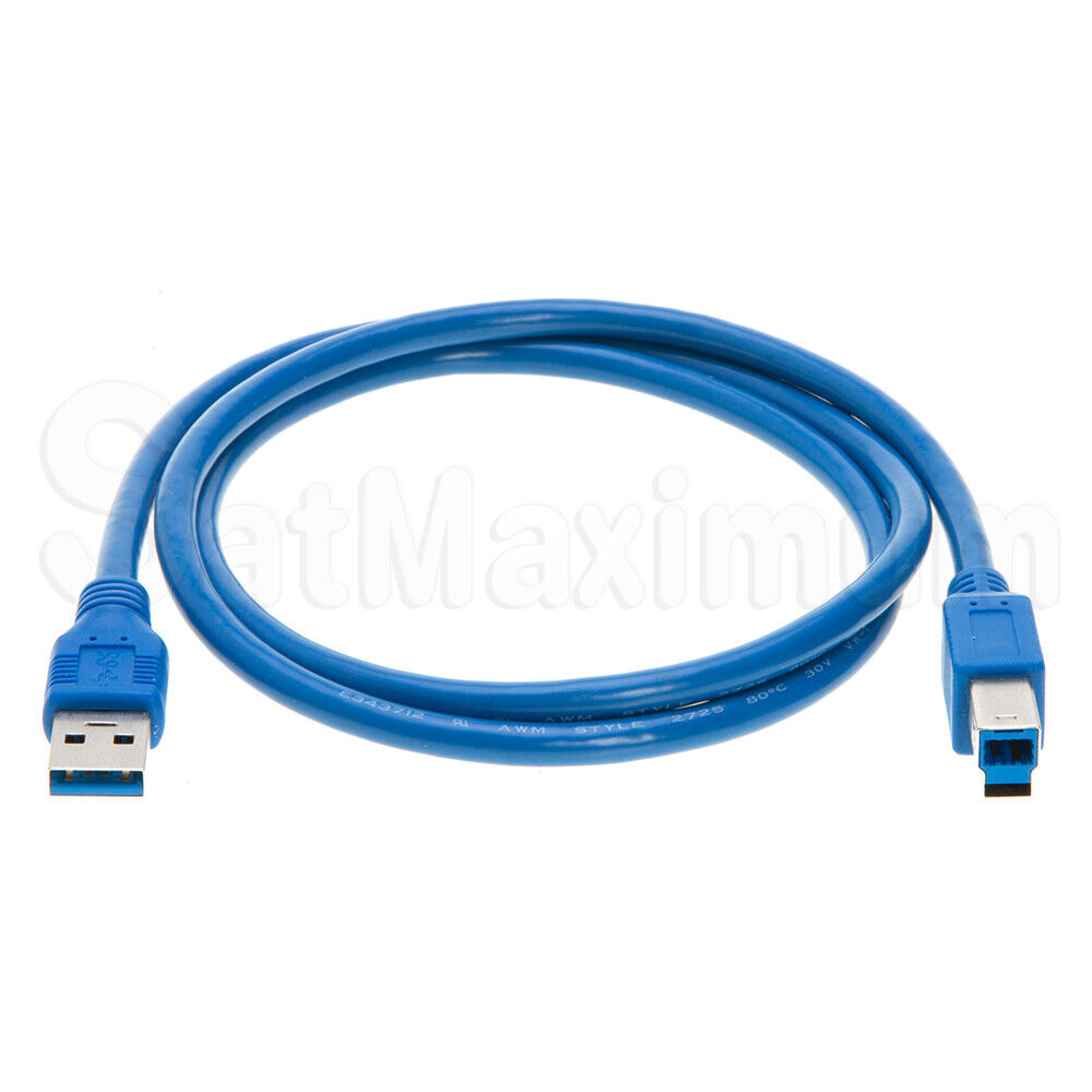 USB 3.0 Cable A Male to B Male High Quality High Speed Wire 3ft 6ft 10ft