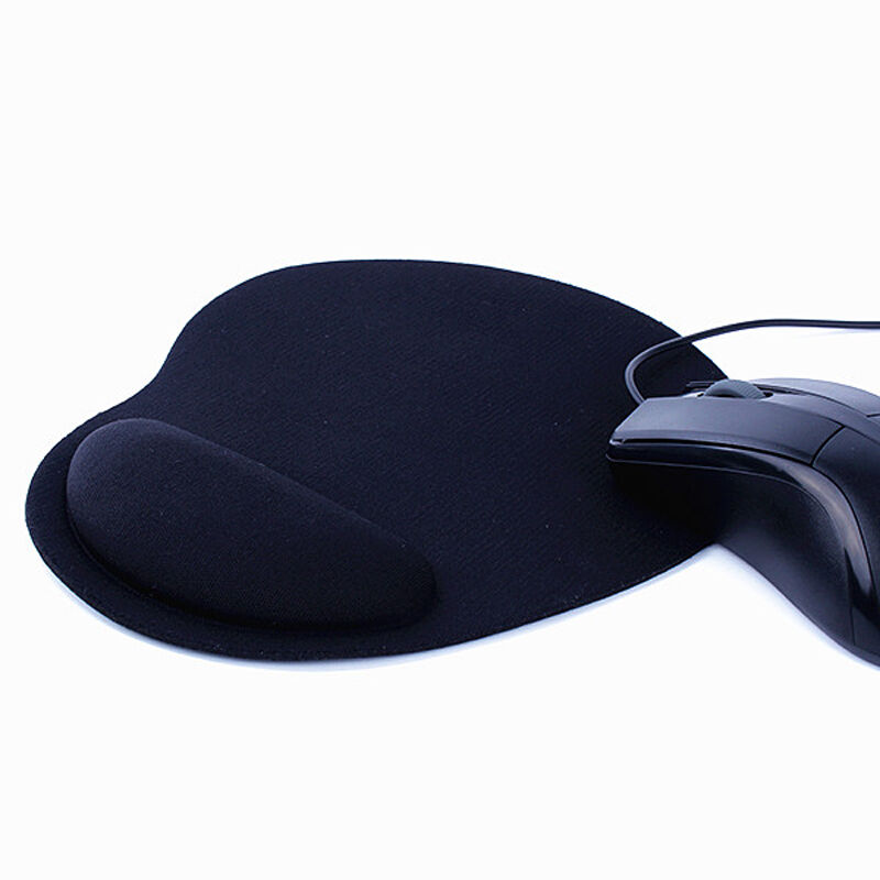 Black Comfort Wrist Support Mat Mouse Mice Pad Computer PC Laptop Rest Hot