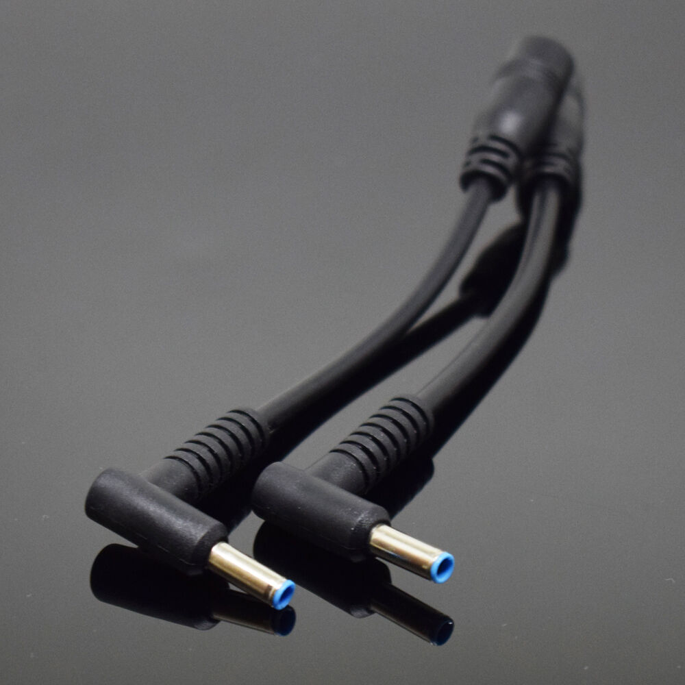 10pcs 5.5x2.1mm Female To 4.5x3.0mm Male DC Power Adapter Cable for HP Ultrabook