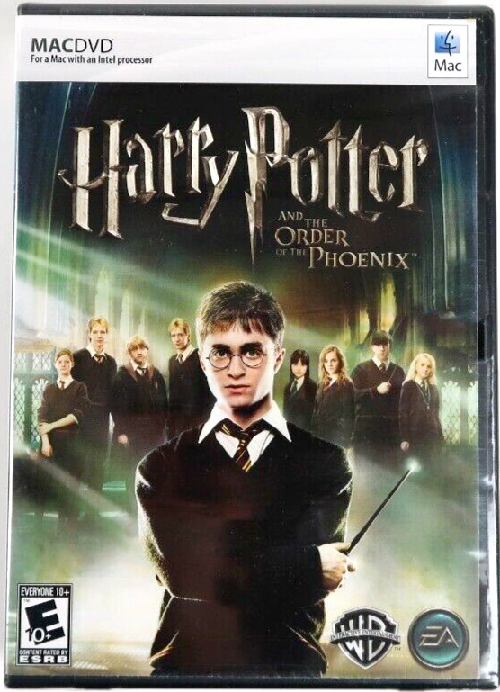 Brand New Sealed Harry Potter And The Order Of The Phoenix - MacDVD Game Sealed