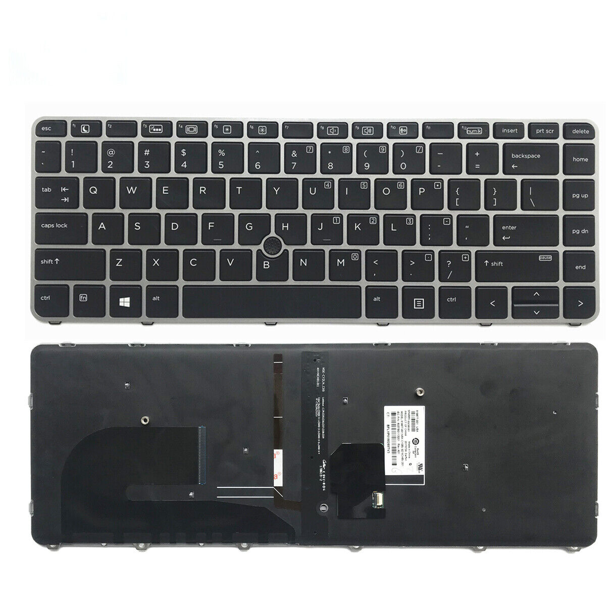 New Backlit US Keyboard 819877-001 For HP EliteBook 840 G3 745 G3 840 G4 745 G4