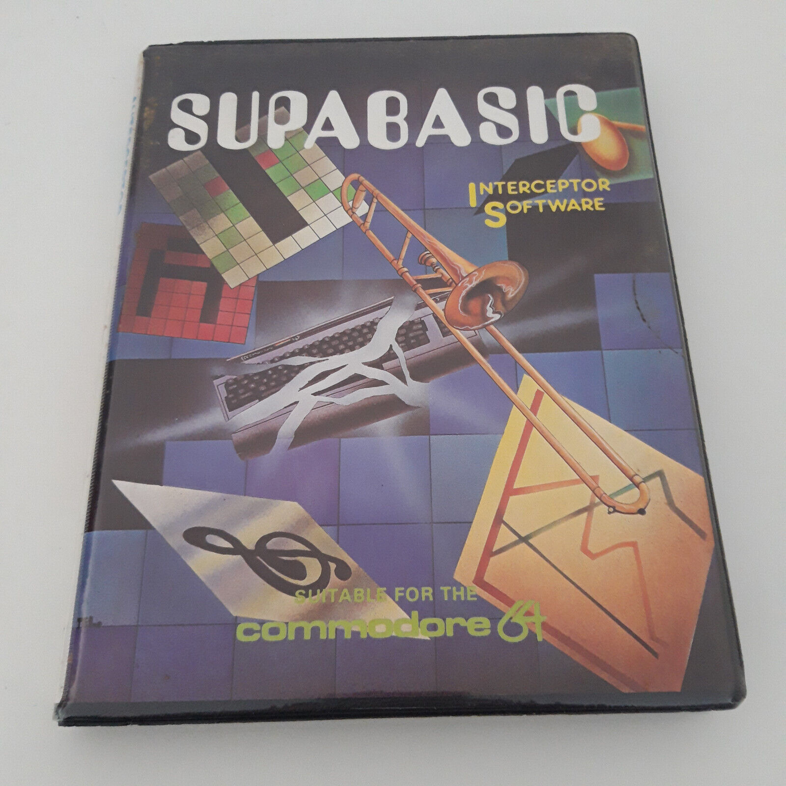 Interceptor Software SUPABASIC C64 - Cassette - Tested & Working VERY RARE