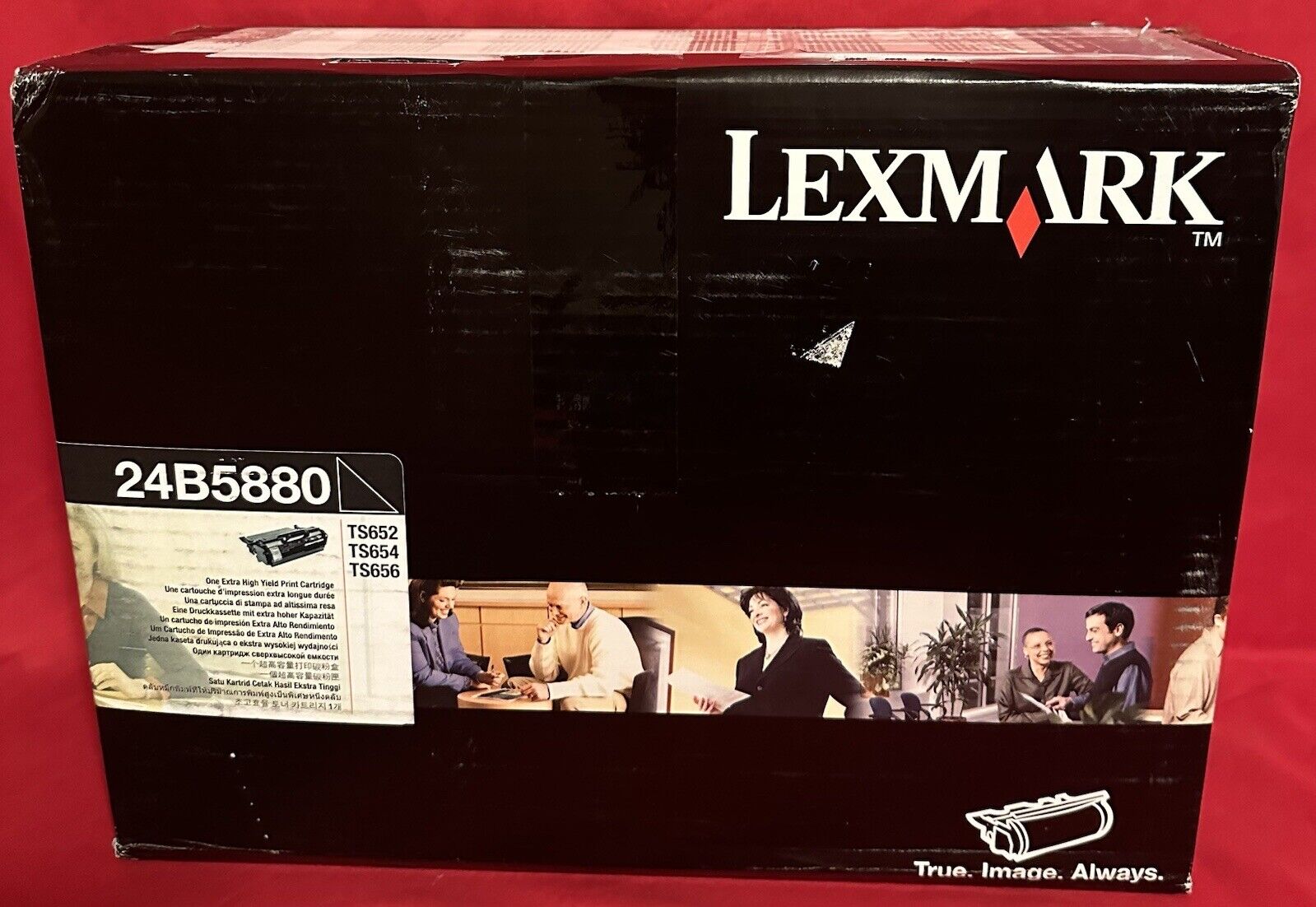 Genuine Lexmark 24B5880 Extra High Yield Black Toner for TS652 / TS654 / TS656