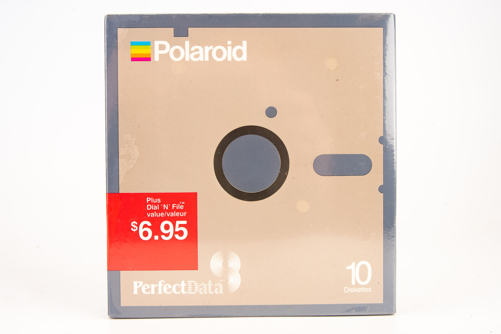 Polaroid 5 1/4'' Floppy Disk 10 Diskette Pack SEALED NEW in Original Box V29