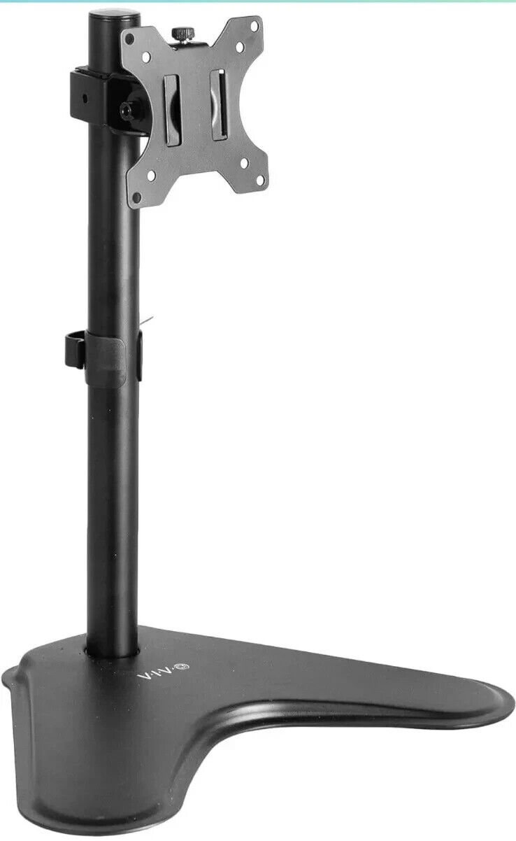 VIVO Single Monitor Desk Stand Holds Screens up to 32-38 inches