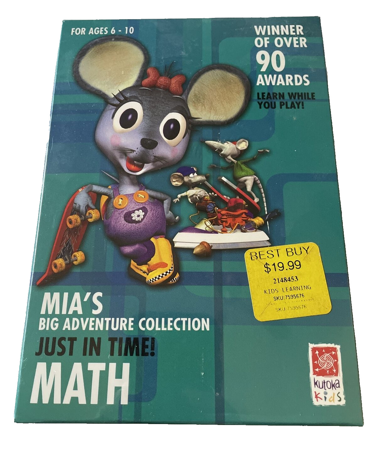 Home School Computer Game Big Adventure MIA\'S Sealed Just in Time Education Math