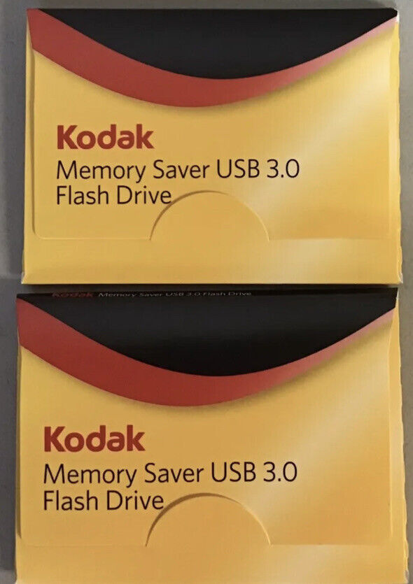2 Kodak Memory Saver USB 3.0 Flash Drive 16 GB