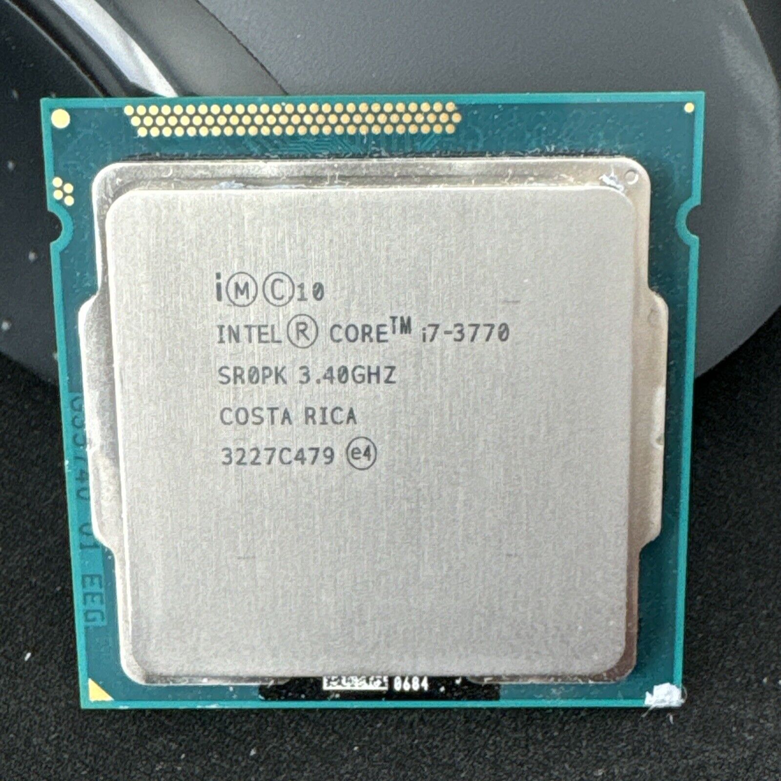 Intel Core I7-3770 Processor (3.40GHz, 4 Cores, Socket H2 LGA-1155) - SR0PK