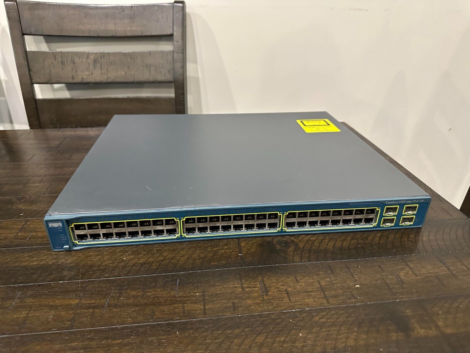 Cisco WS-C3560-48PS-S Catalyst 48-Port 10/100 Ethernet Network Switch