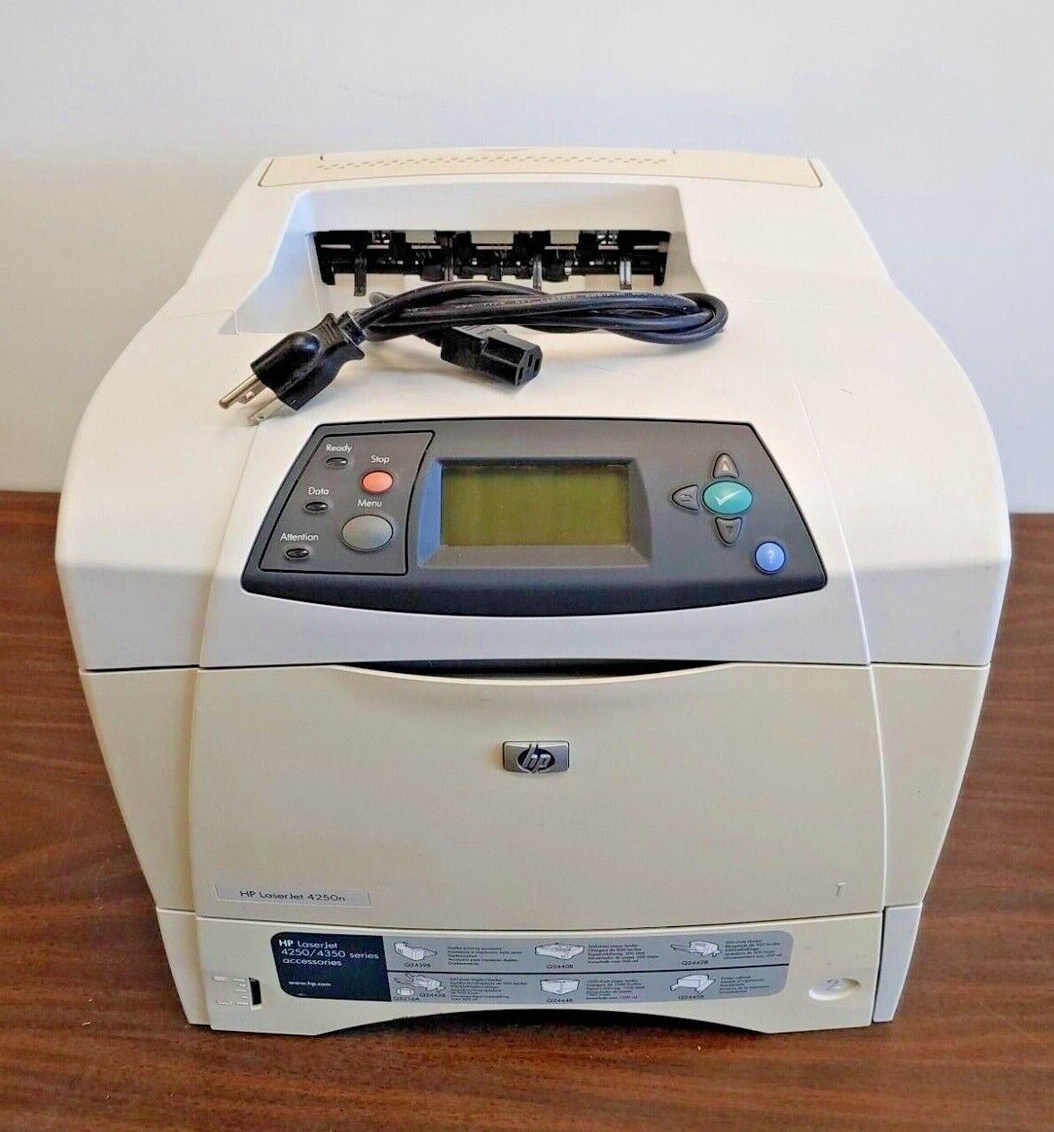 HP LaserJet 4250n Monochrome Workgroup Printer