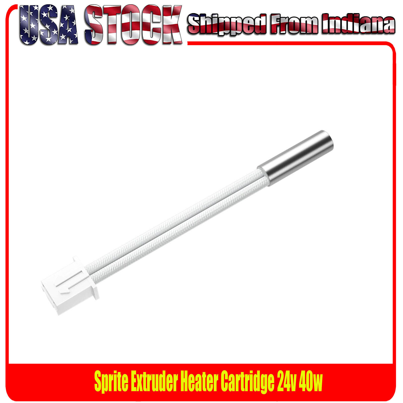 Sprite Extruder Heater Cartridge 24v 40w Heater Cartridge  for Ender 3 S1 Hotend