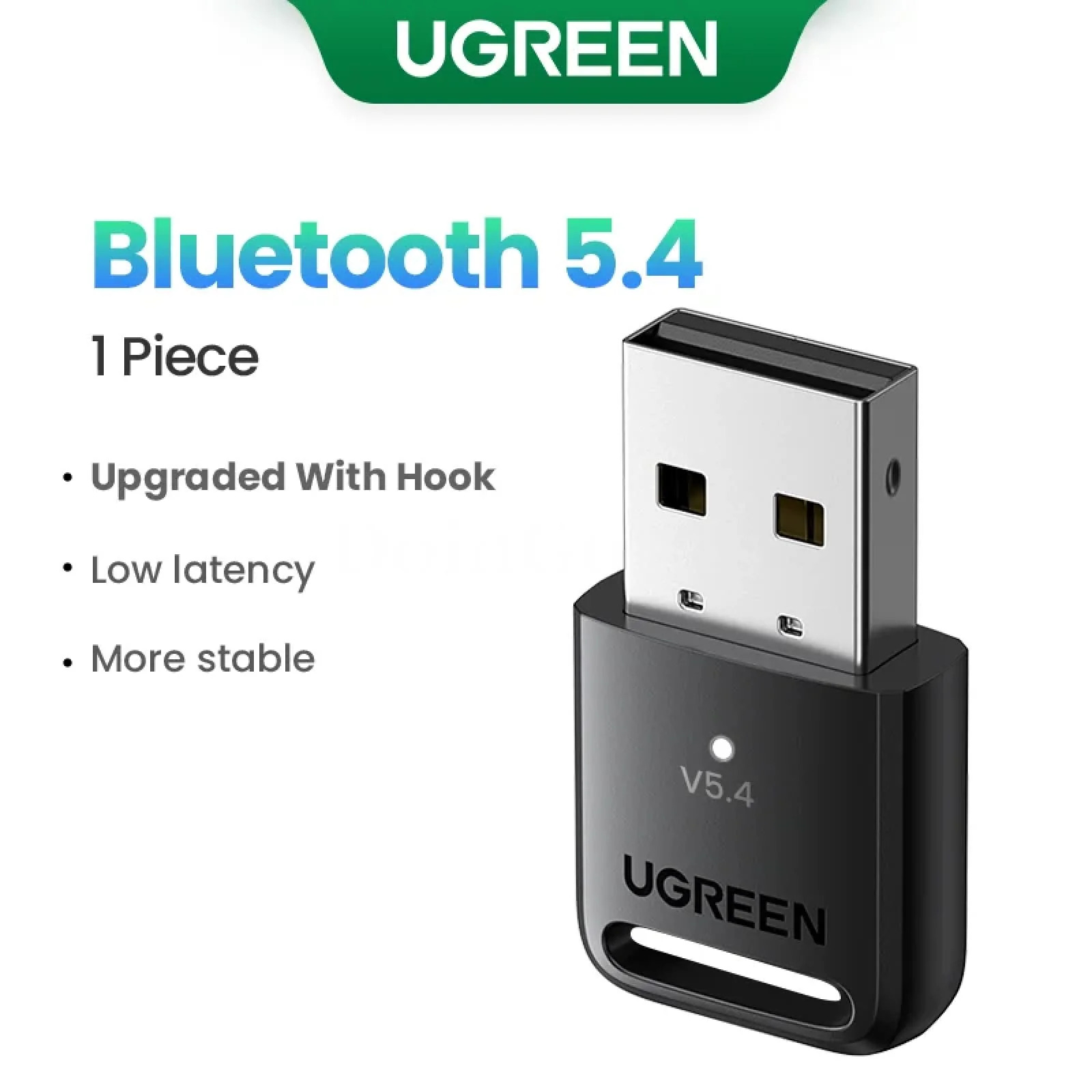 Ugreen USB Bluetooth 5.0 Dongle Adapter PC Wireless Audio Receiver Transmitter