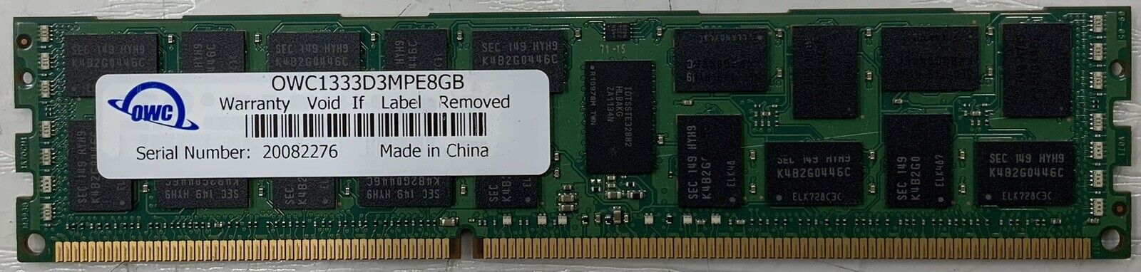 OWC 64GB RAM (8x8GB) OWC1333D3MPE8GB