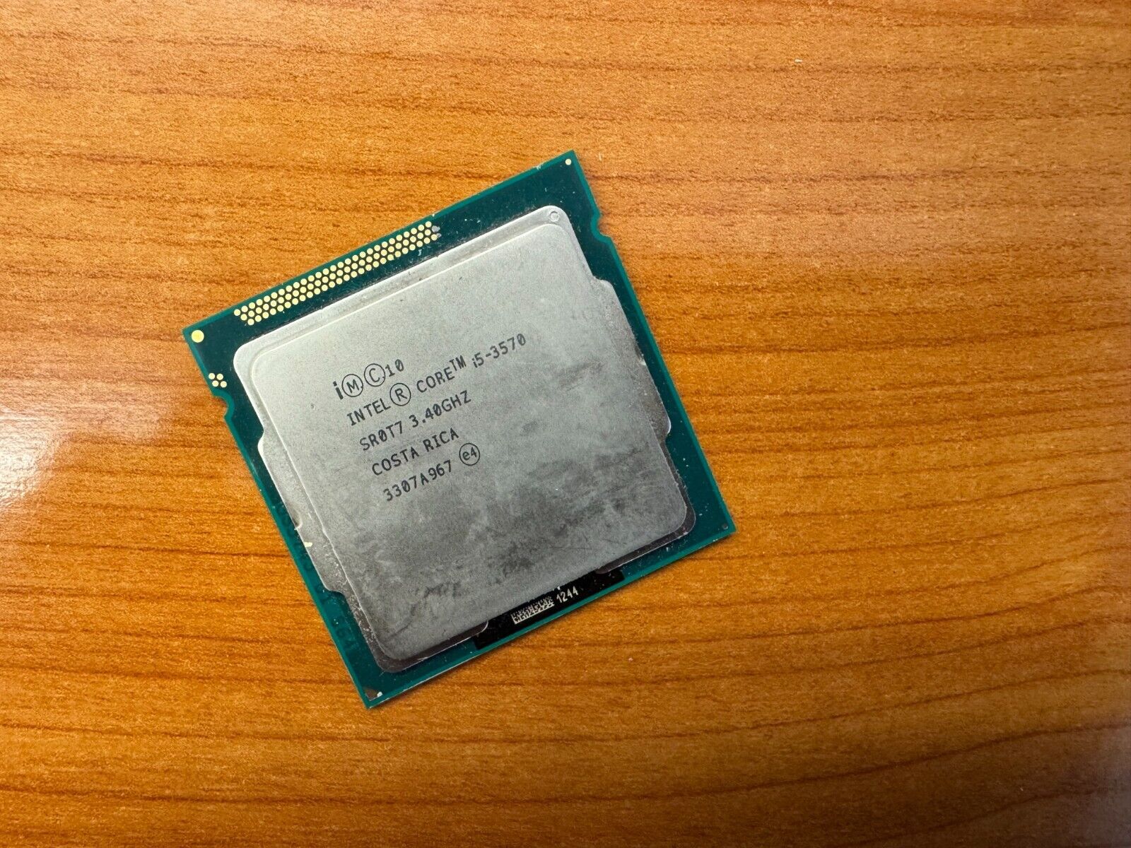 Intel Core i5-3570, SR0T7 3.40GHz, LGA1155 Socket, 4C/4T, 6MB Cache, Desktop CPU