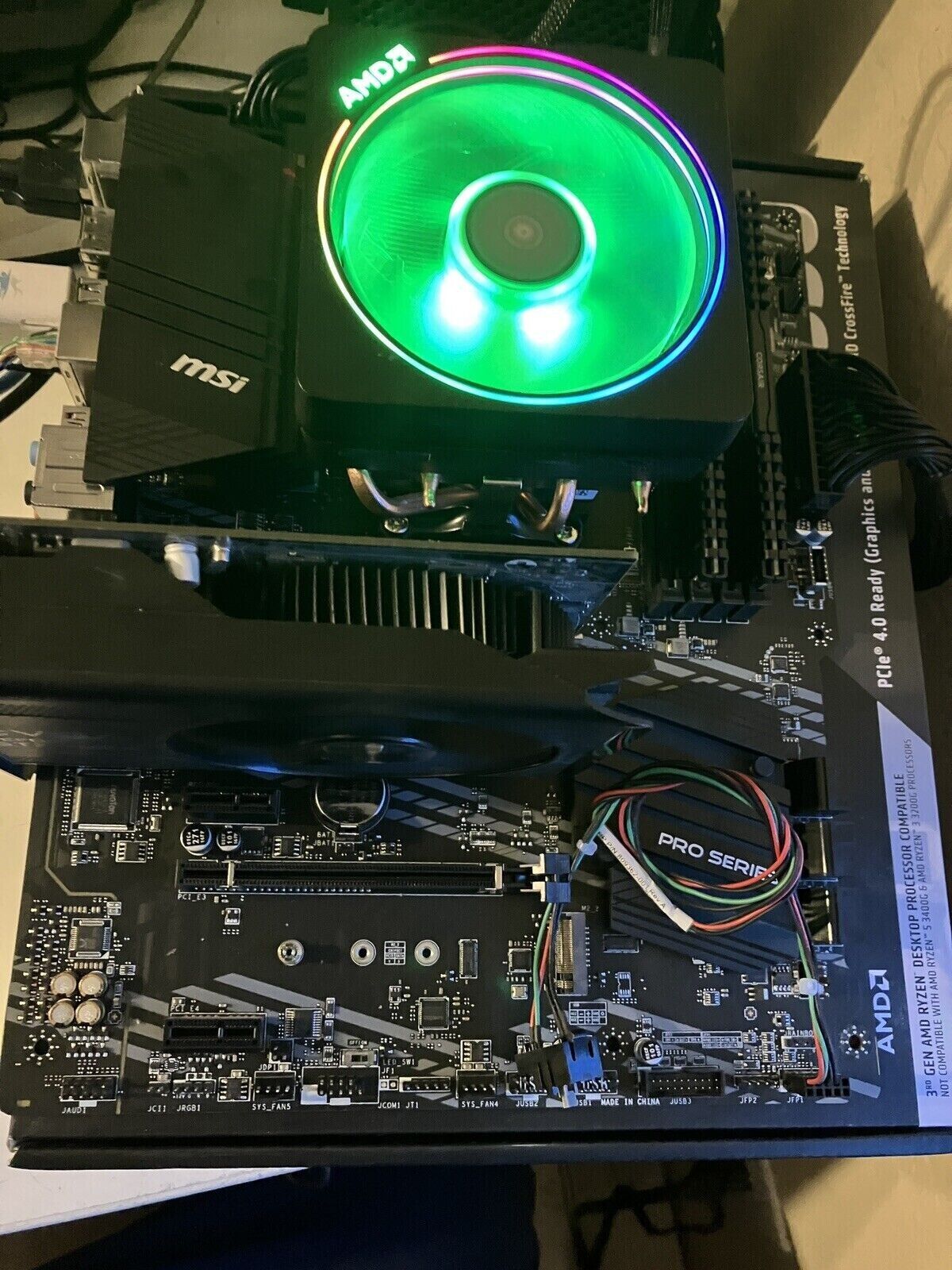 CPU + Motherboard Combo - AMD Ryzen™ 7 5700G + MSI B550-A PRO