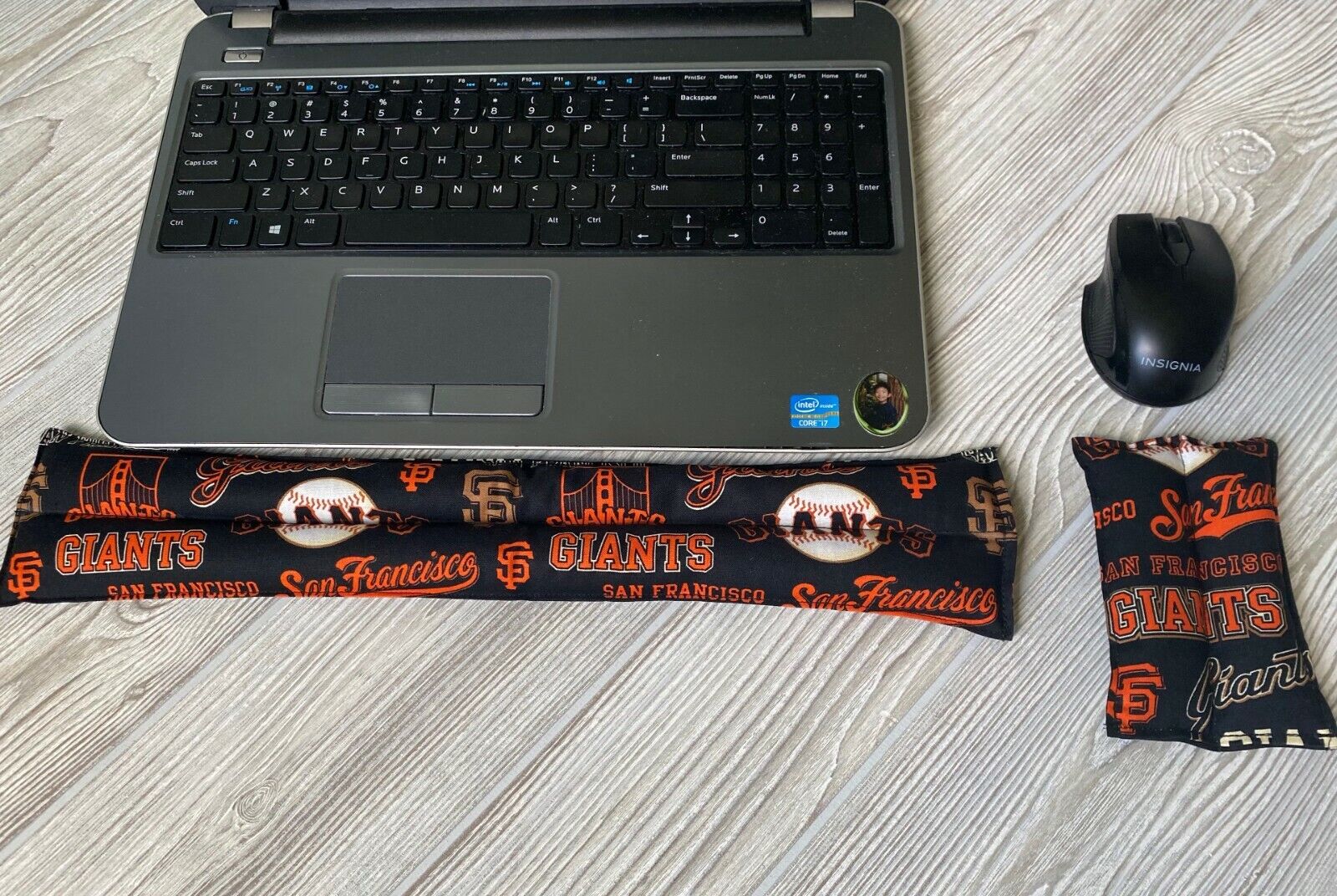 SF Giants Gifts Father\'s Day Keyboard and Mouse Wrist Rest Pads -MLB gifts