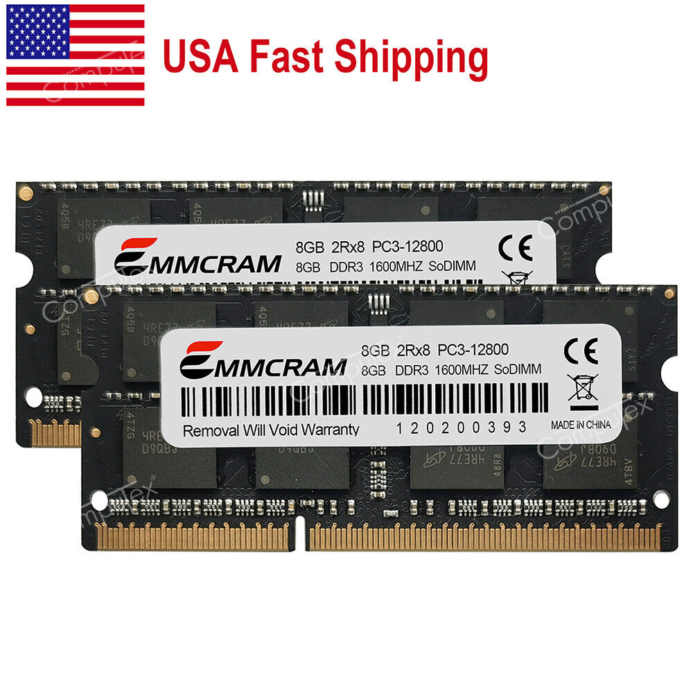 US 16GB 2x8GB DDR3L-1600mhz PC3-12800 SODIMM Memory For Mac mini Late 2012 A1347