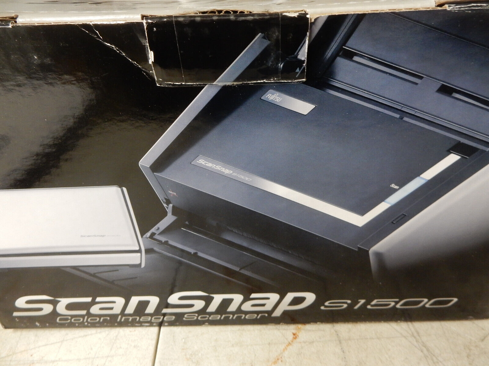 Fujitsu ScanSnap S1500 Instant PDF Sheet-Fed Scanner for PC *NEW--READ*