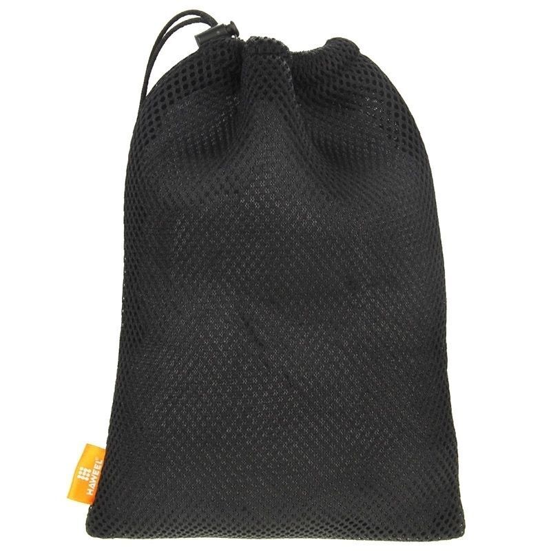 HAWEEL Nylon Mesh Drawstring Pouch Bag with Stay Cord for iPad mini 3 2 1