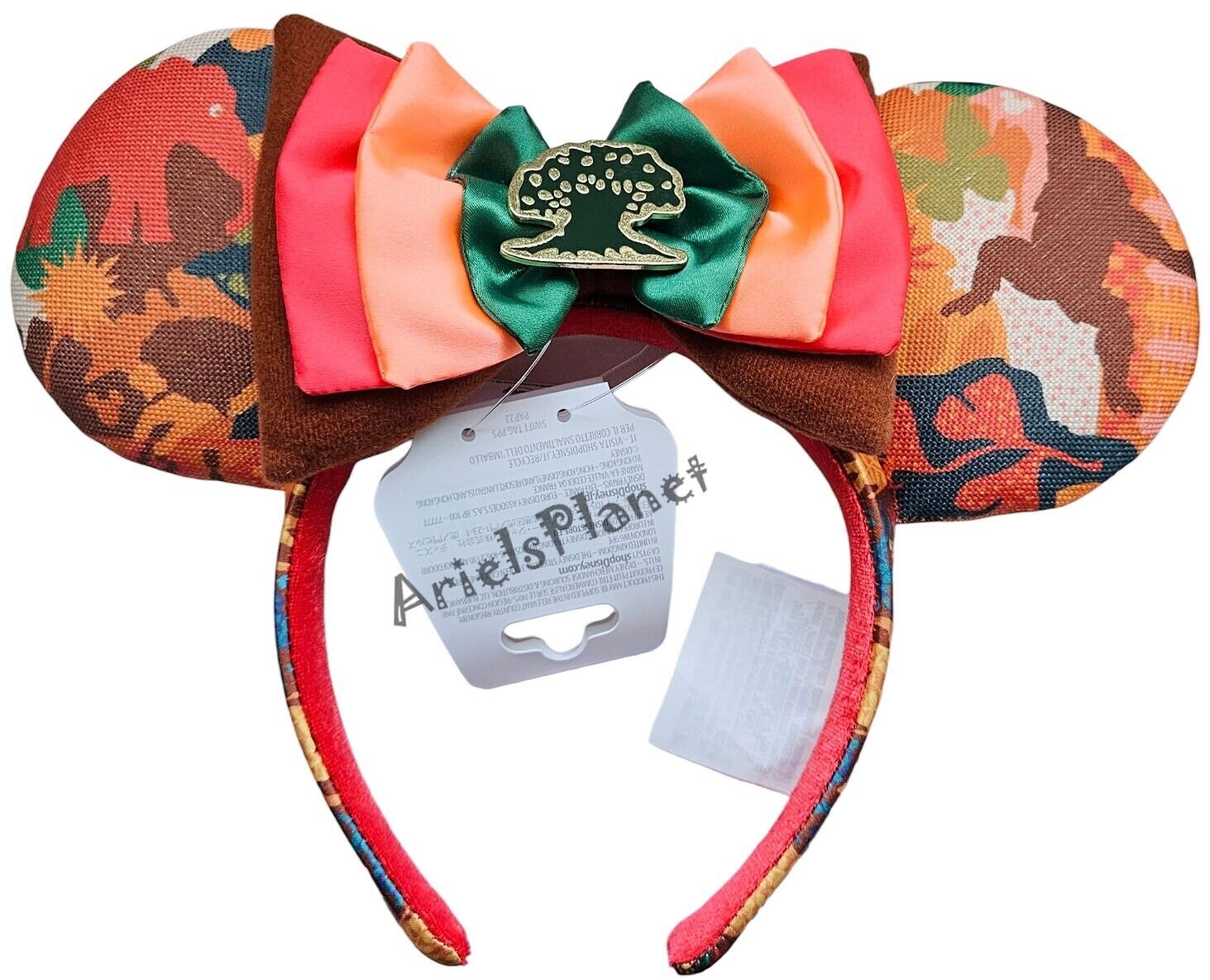Disney Parks Animal Kingdom Tree Of Life Mickey Minnie Ear Headband