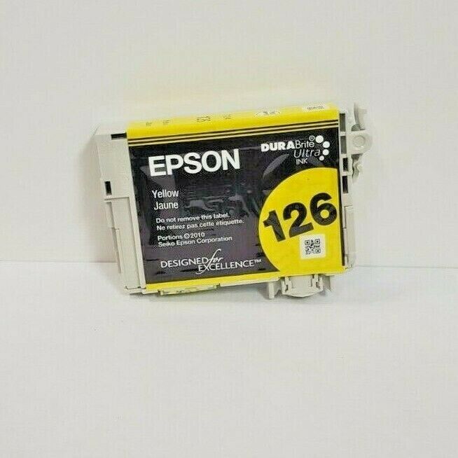 New Genuine Epson 126 Yellow Ink Cartridge Epson Stylus NX330 