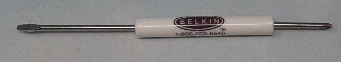 Rare Vintage  Vendor Promo Belkin Pocket Screwdriver